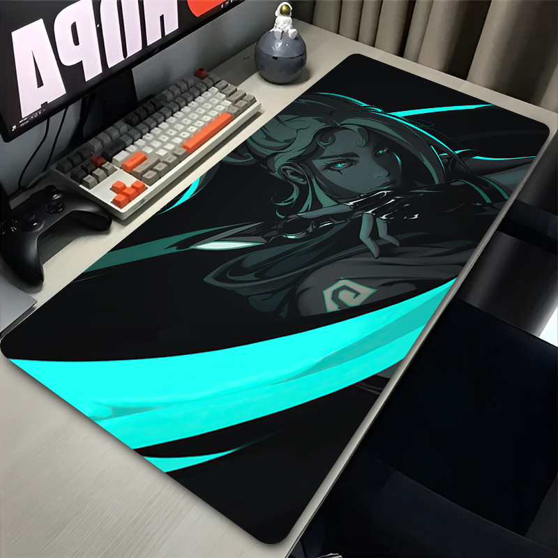Gaming Accessories Desktop - Mouse Pad Hot Game Valorant Jett