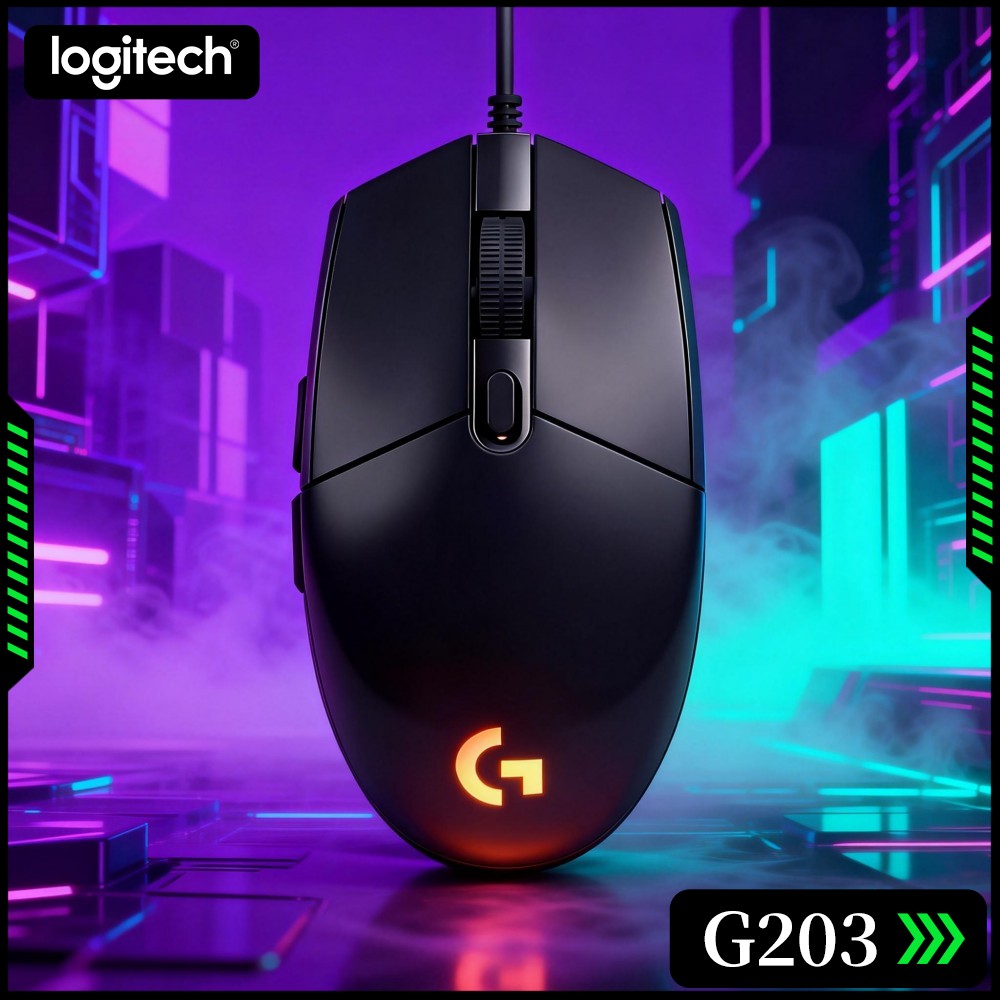 Logitech G203 Wired Gaming Mou - Logitech Mouse G203 ulasan dan harga