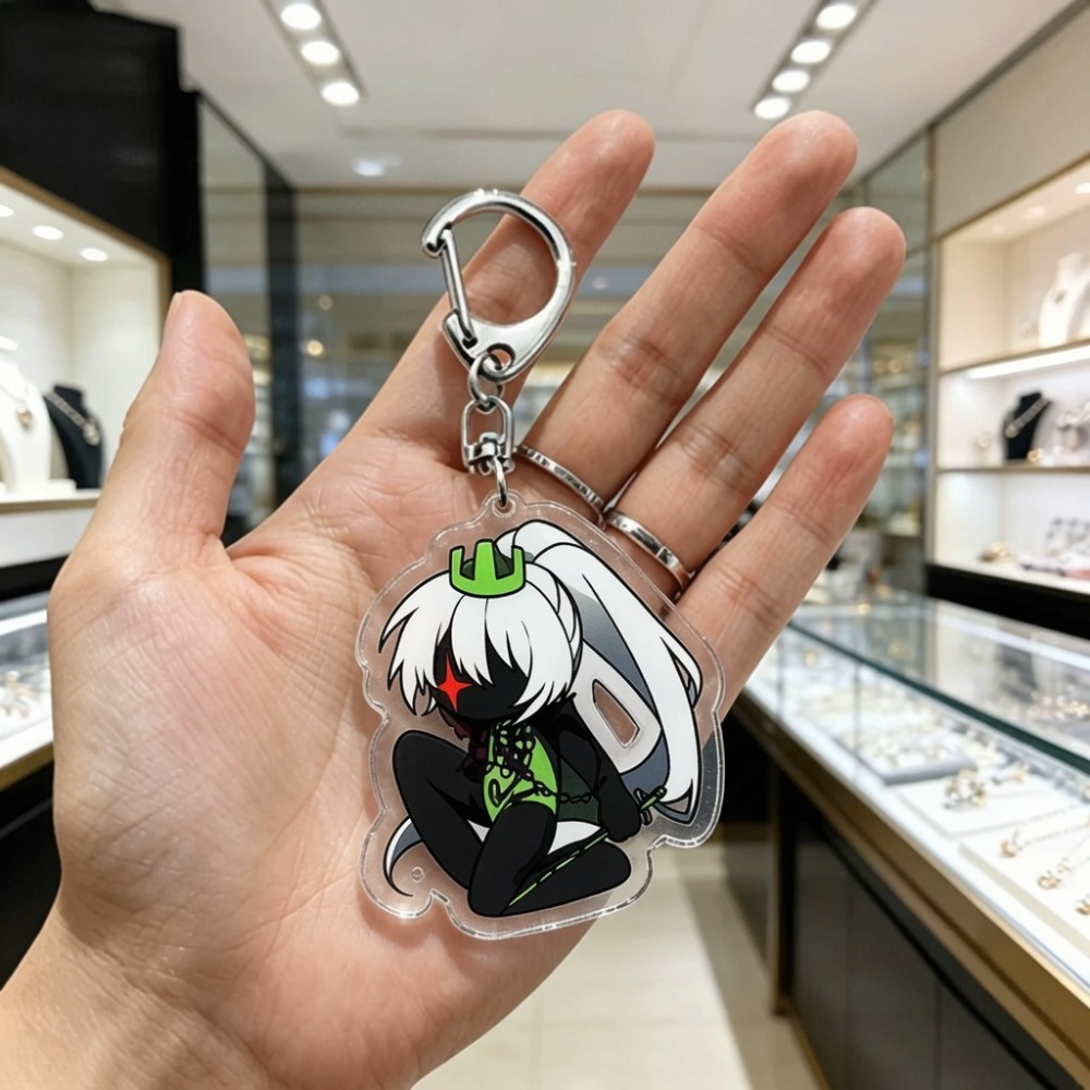 Cute Cartoon Chibi Keychains A - Gaming Accessories Stand ulasan dan harga