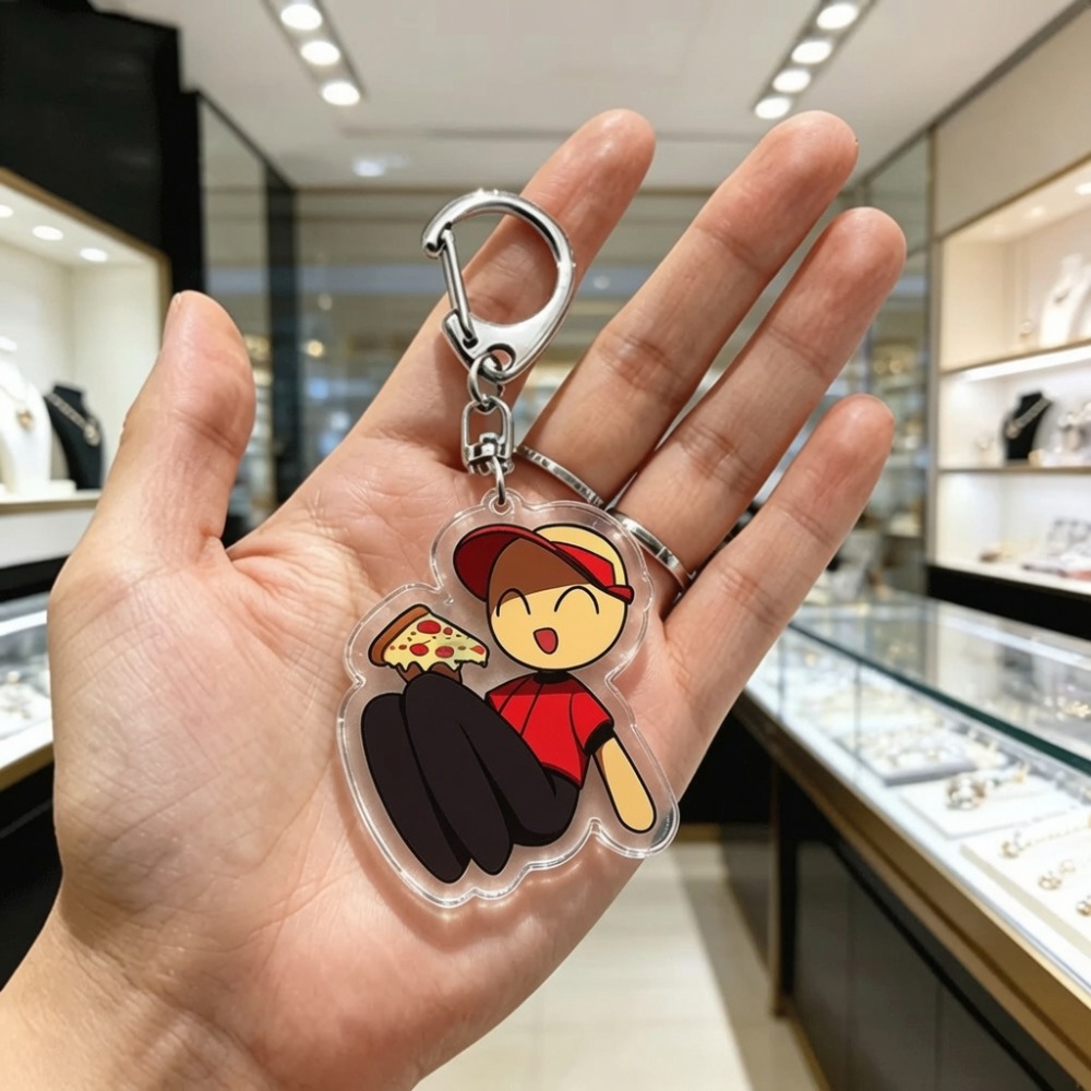 Cute Cartoon Chibi Keychains A - Gaming Accessories Stand ulasan dan harga