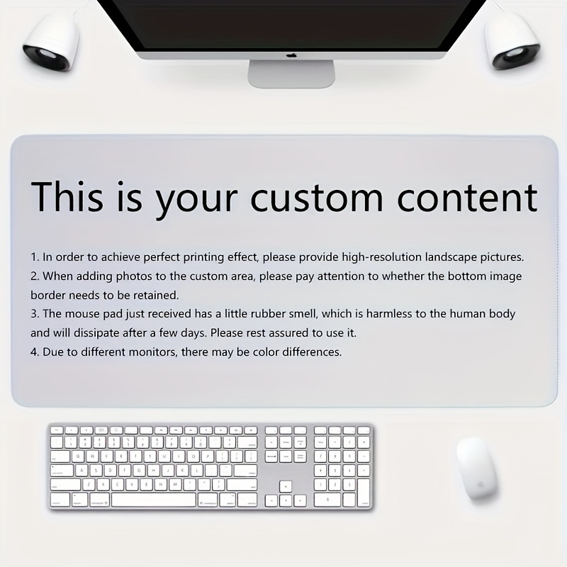 Custom Photo Mouse Pad, Person - Gaming Accessories Desktop ulasan dan harga