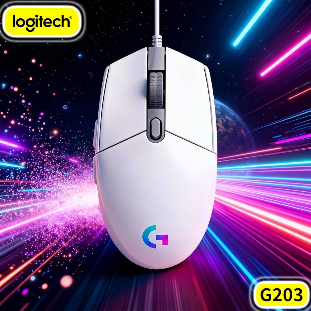 Logitech G203 Wired Gaming Mou - Logitech Mouse G203 ulasan dan harga