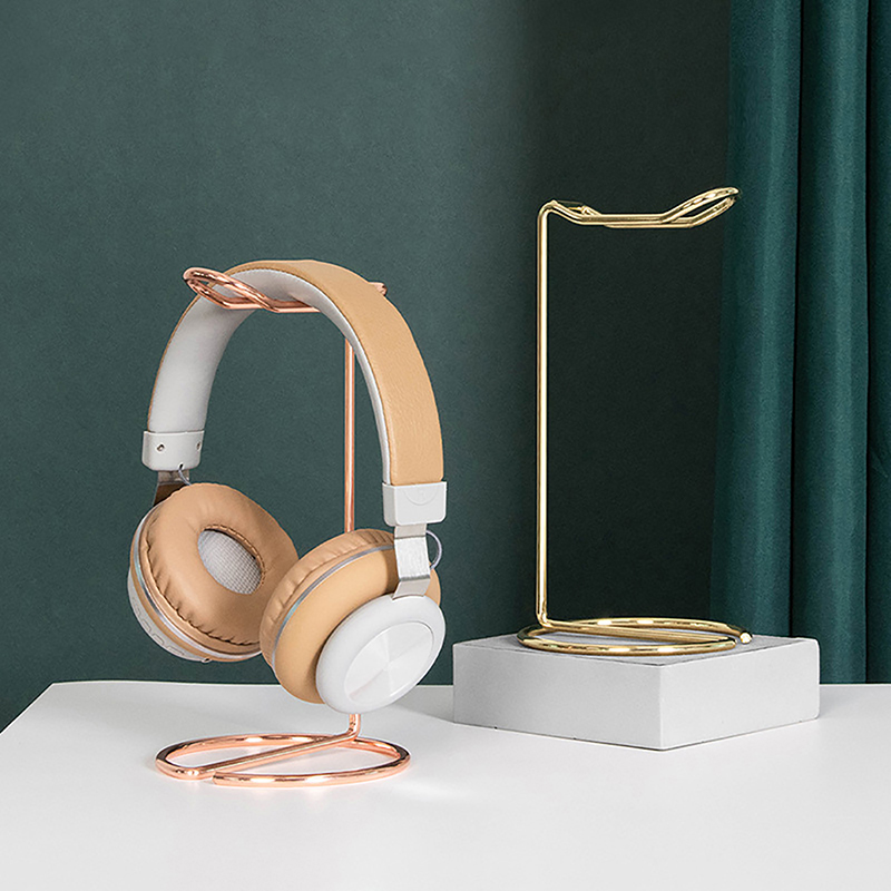 1pc Iron Line Headphone Stand  - Gaming Accessories Stand ulasan dan harga