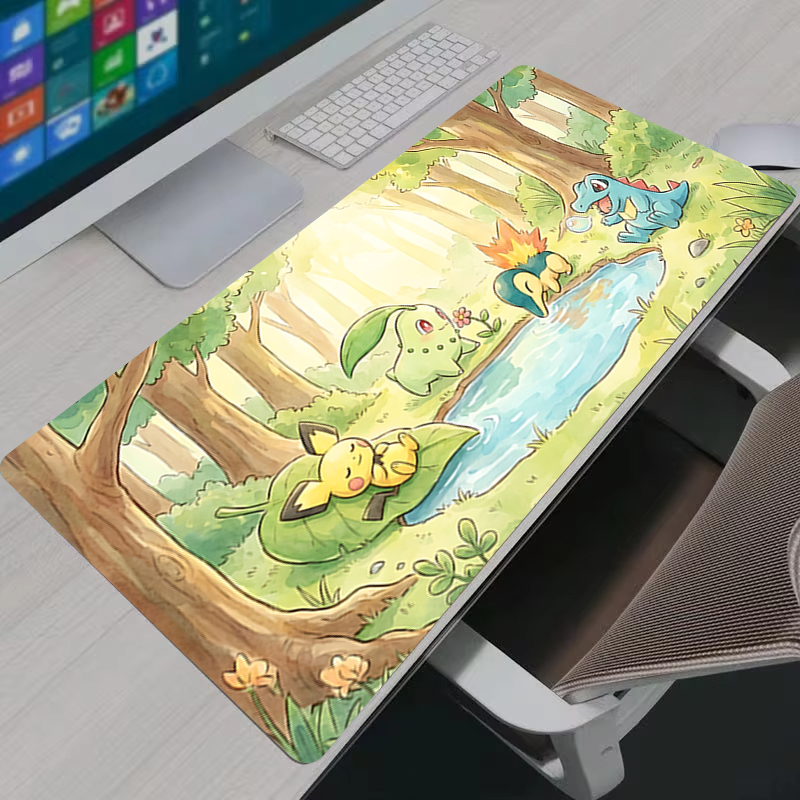 Mouse Pad Anime PC Gamer Cabin - Gaming Accessories Desktop ulasan dan harga